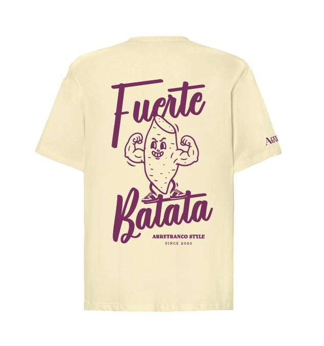 Camiseta oversize "Fuerte Batata"