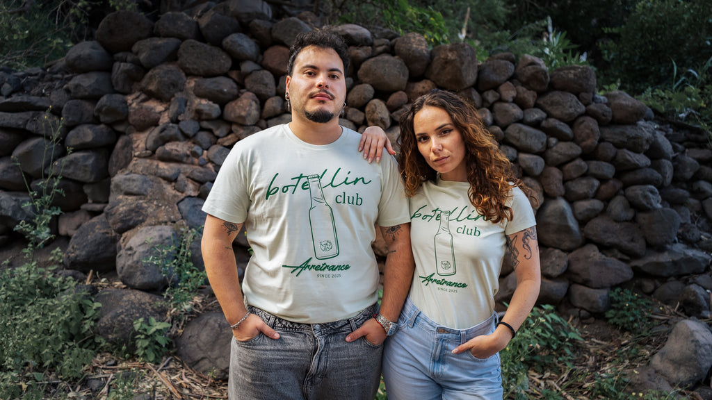 Camiseta regular "Botellín"