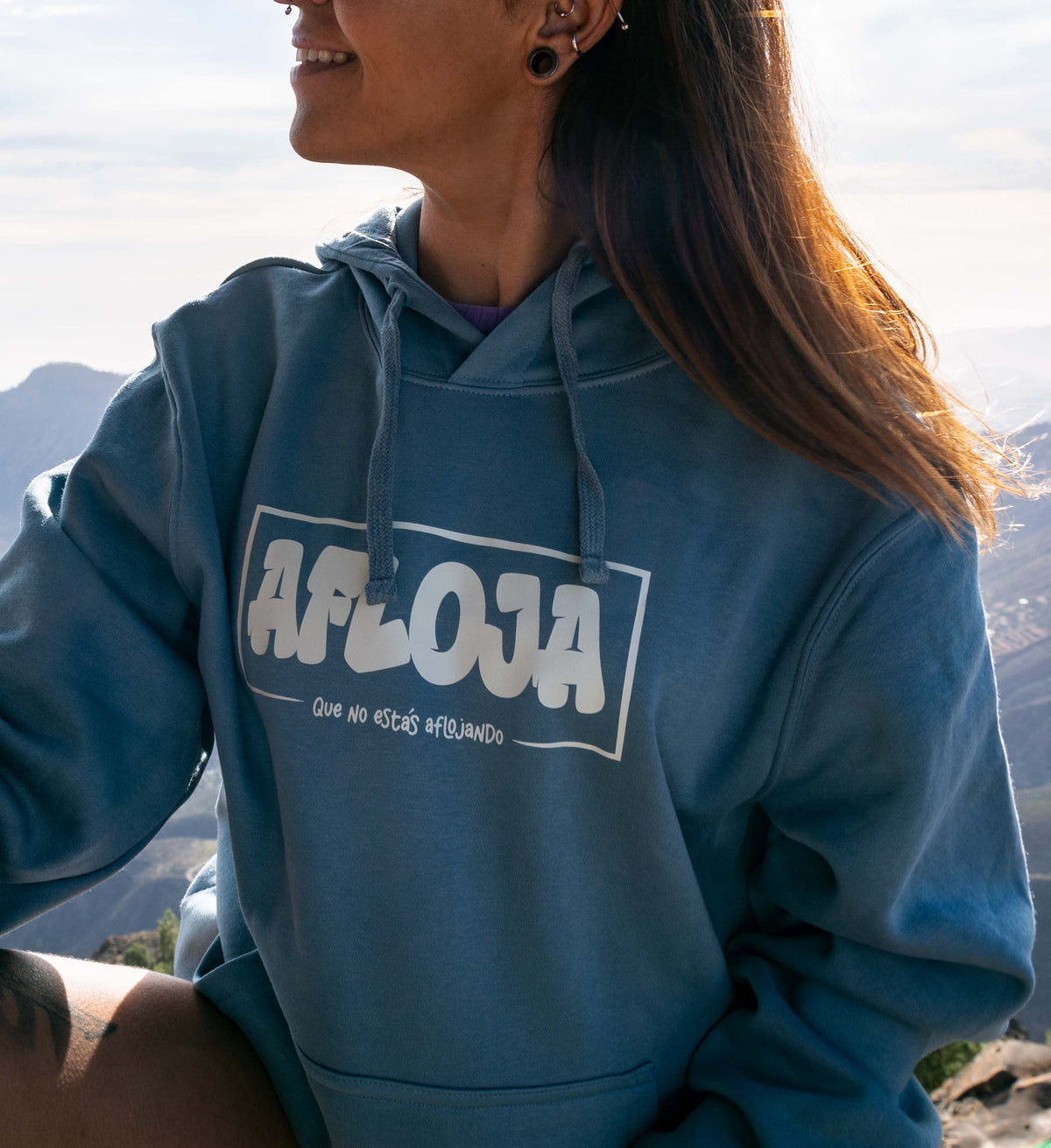 Sudadera "Afloja que no estás aflojando"