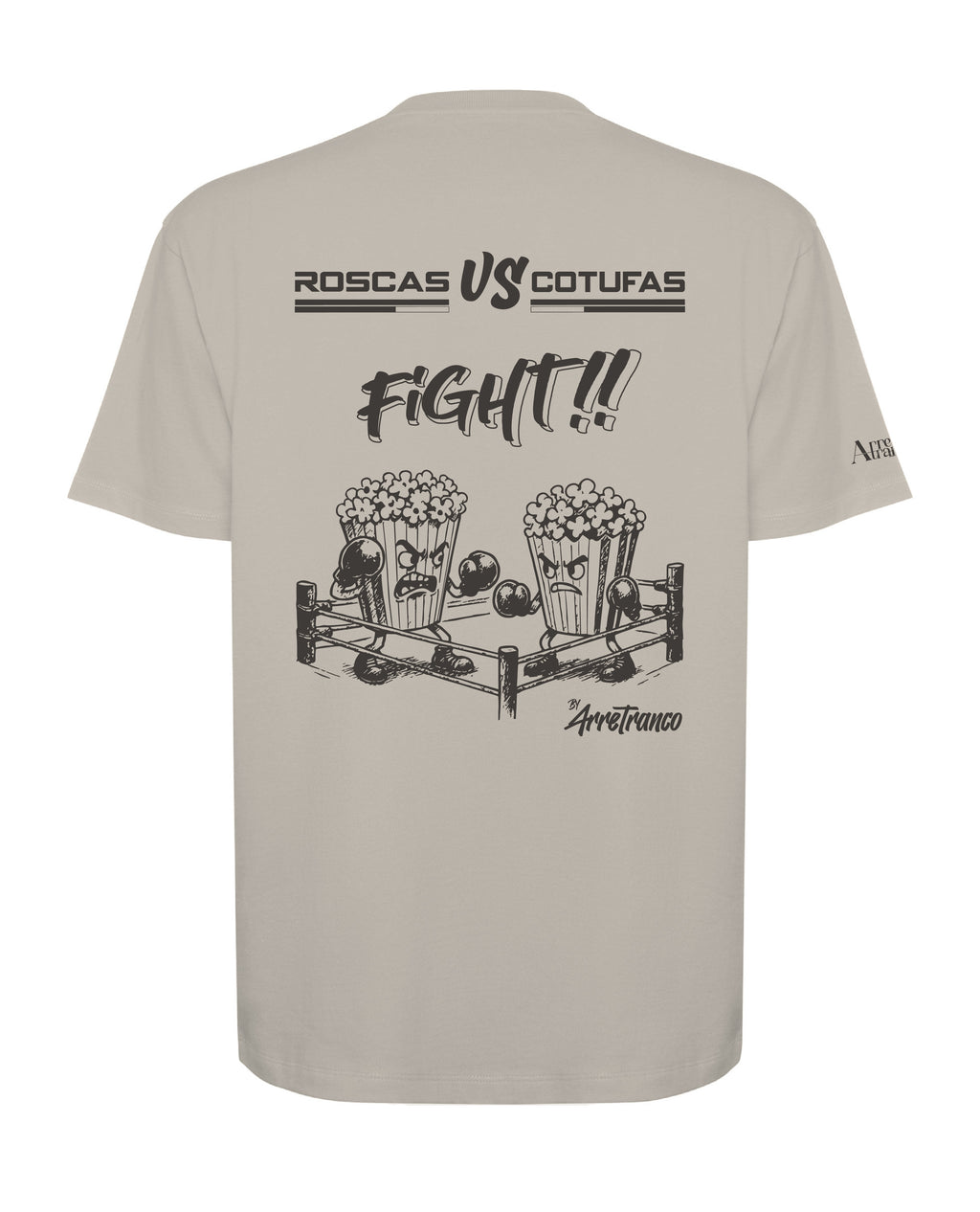 Camiseta oversize "Roscas VS Cotufas"