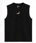 Camiseta oversize sin mangas "Platanera"