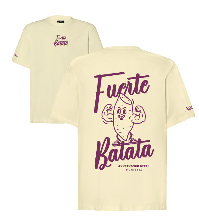 Camiseta oversize "Fuerte Batata"