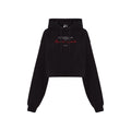 Sudadera cropped "Quesito de infarto"