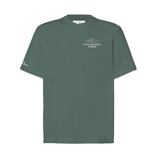 Camiseta oversieze "Lava, salitre y volcán"